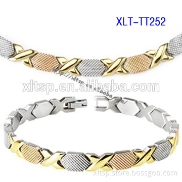 Top Sale Stainless Steel Necklace And Bracelet Set